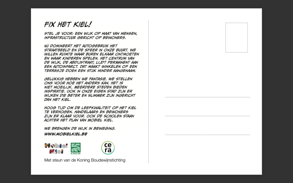 Postkaart Kiel 2030 - een beeld uit de toekomst